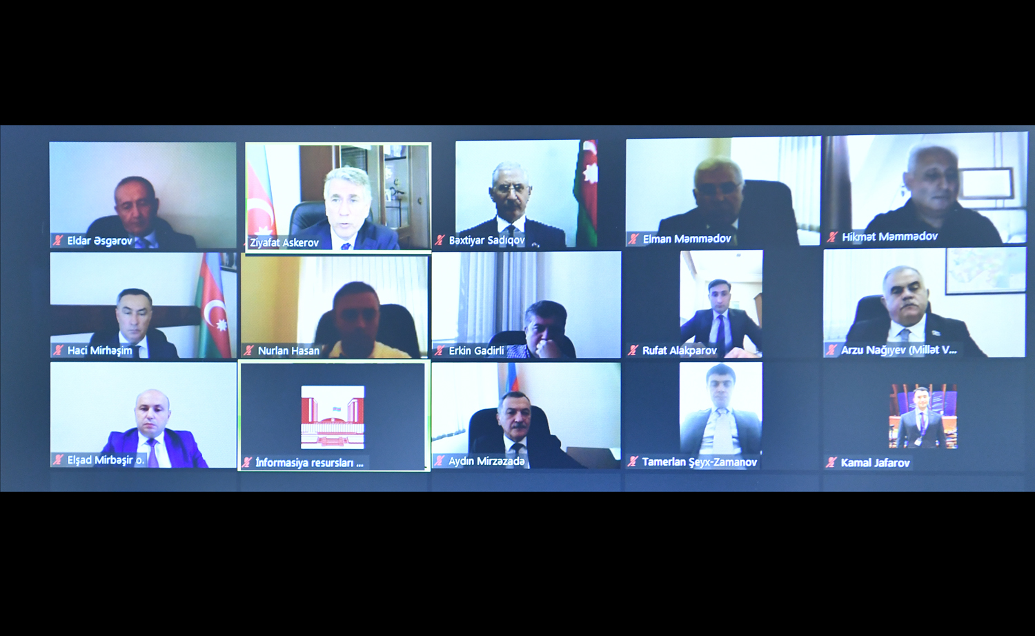 Müdafiə, təhlükəsizlik və korrupsiya ilə mübarizə komitəsi payız sessiyasında videoformatda ilk iclasına toplaşıb.